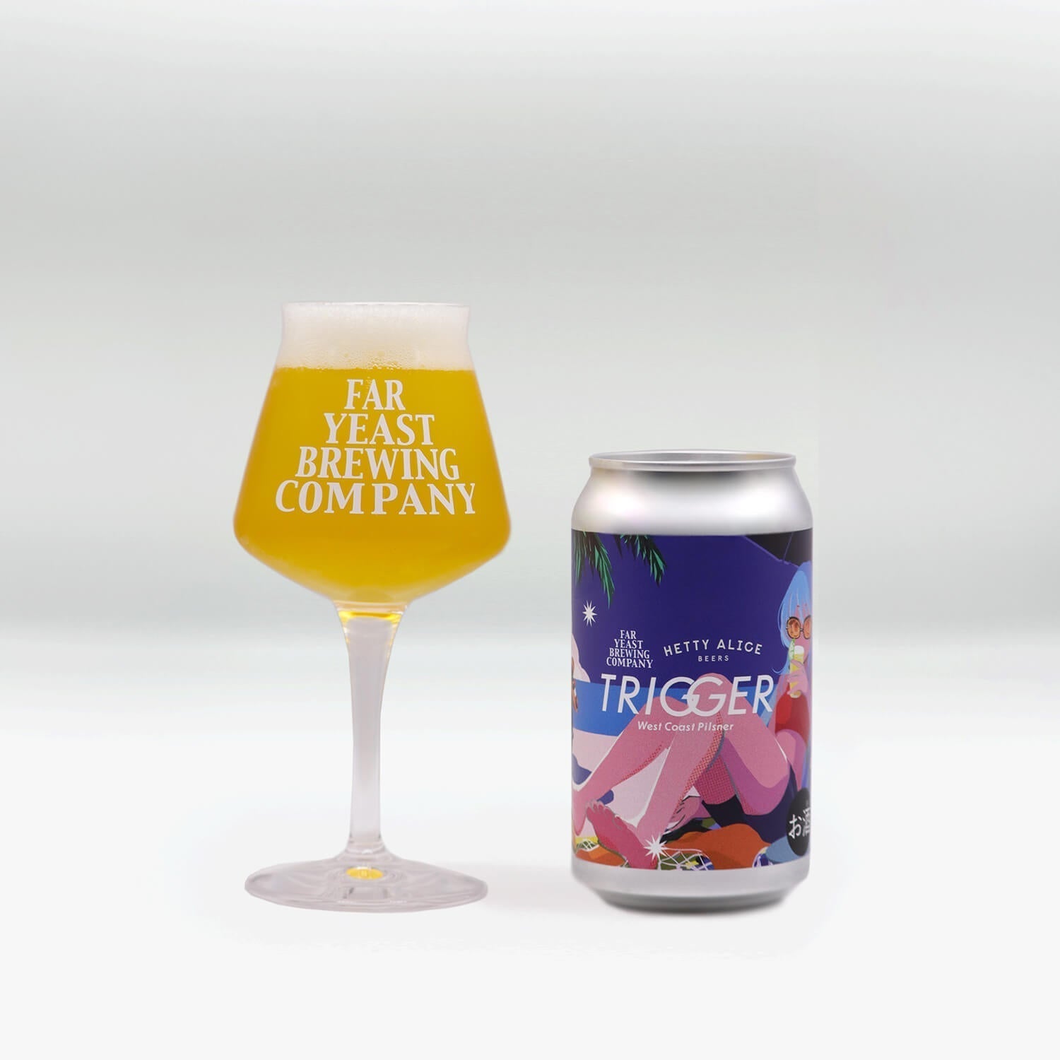 奇跡のハーブティー : キリングキャンサー Far Yeast TRIGGER West Coast Pilsner／オレゴン直送のフレッシュな