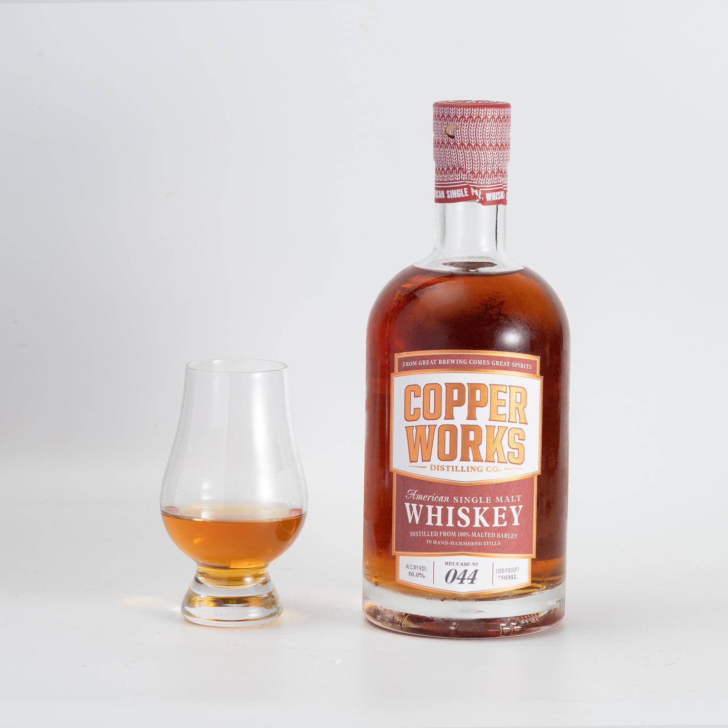 Copperworks American Single Malt Whiskey Release 044