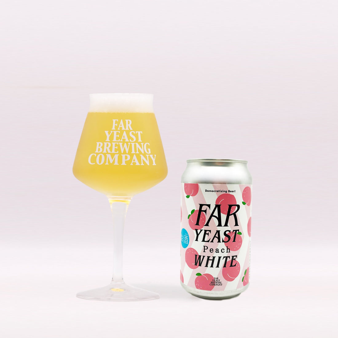 Far Yeast Peach White／山梨県産の完熟生桃が優しく香る！