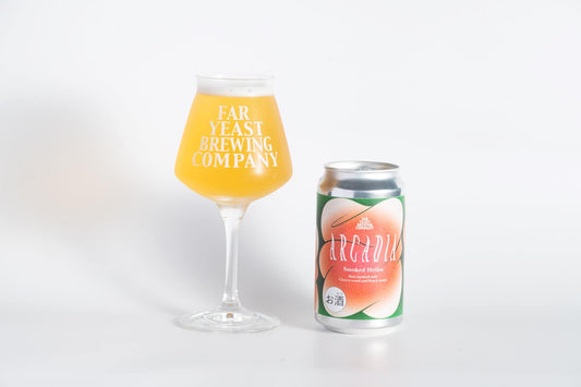 桃・さくらんぼの選定枝で燻したモルトを使用した Smoked Helles Lager『Far Yeast ARCADIA』 7月9日（火）限定発売