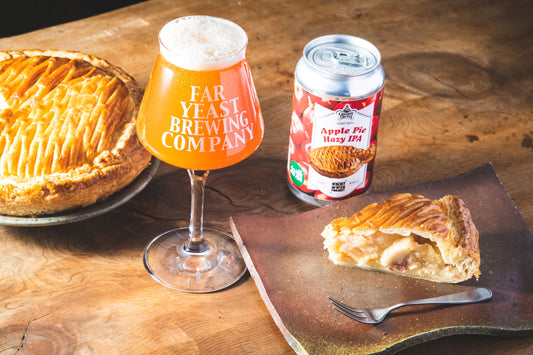 Far Yeast Brewing が アップルパイ専門店「グラニースミス」とコラボレーション！まるで飲むアップルパイのような 『NIGHT WATCH PROJECT #9 Apple Pie Hazy IPA』 2月1日(火) 限定発売