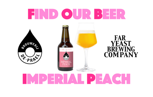 限定醸造「Far Yeast Imperial Peach」樽・ボトルのお取り扱い店さまについて