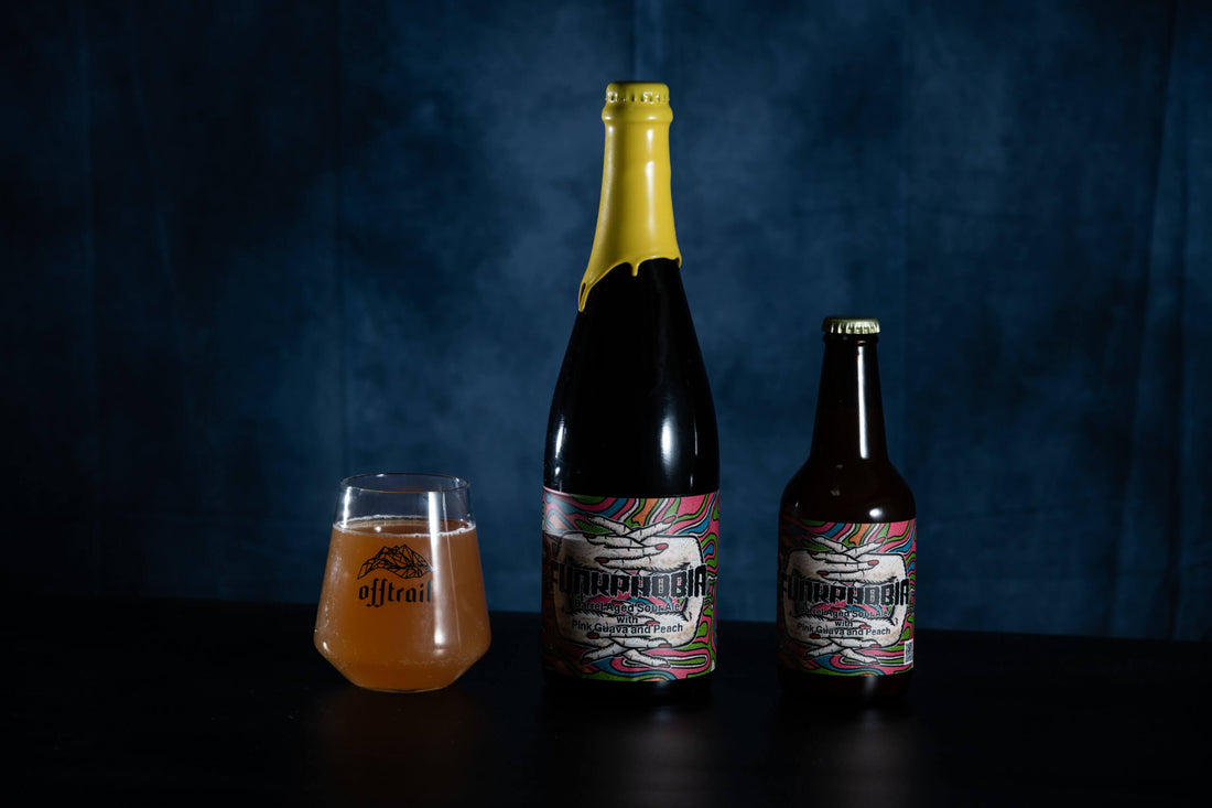 新進気鋭ブルワリーTotopia Breweryとの初コラボレーション ファンキーさとフルーツピューレが複雑に渦巻く 『Off Trail Funkphobia』4月30日（火）販売開始