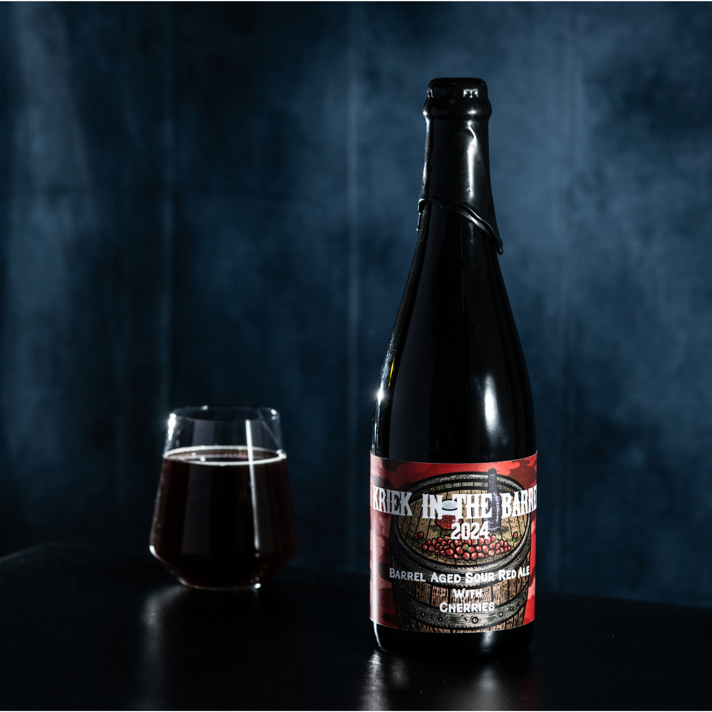 Off Trail Kriek in the Barrel