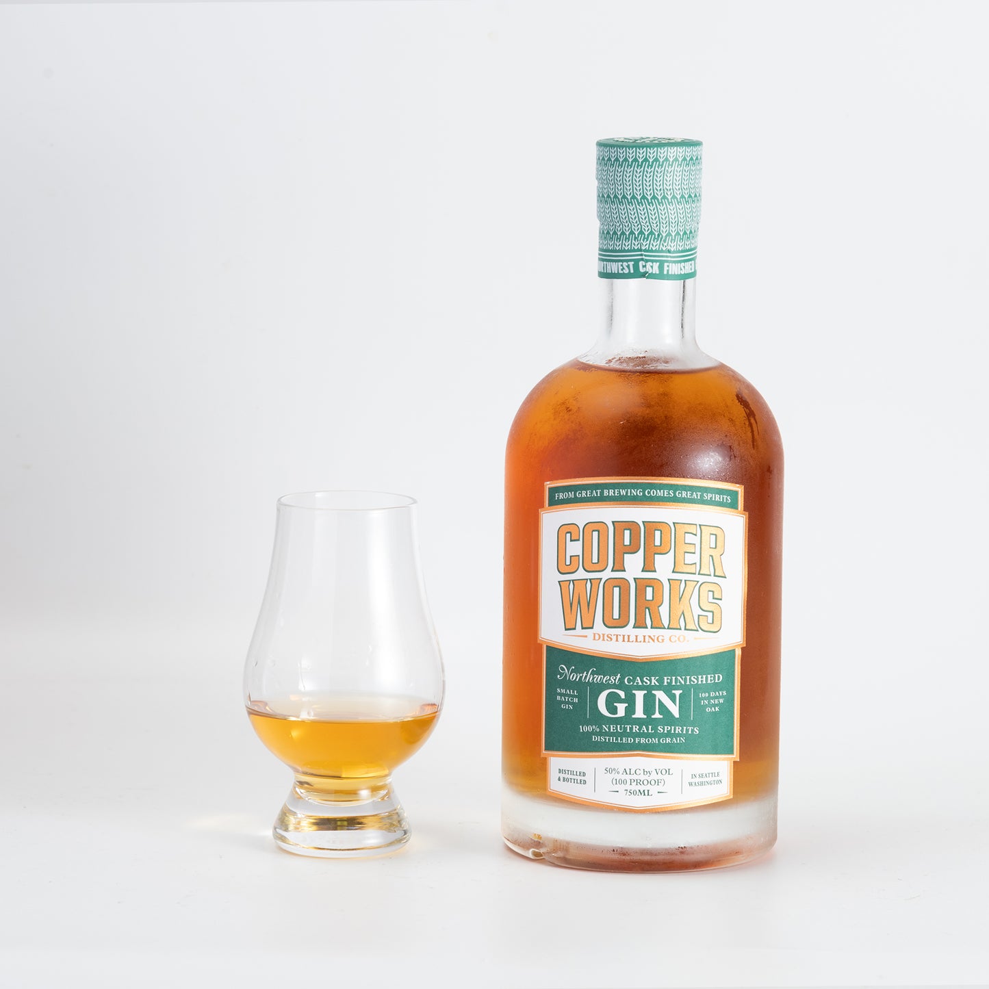 Copperworks New Oak Cask Finished Gin