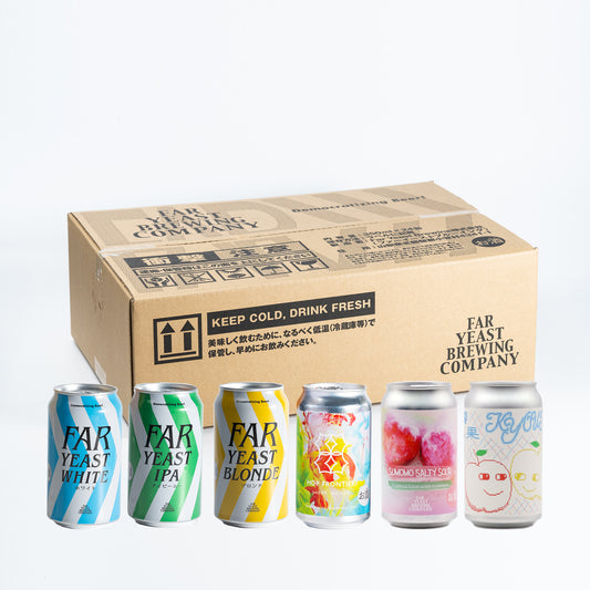 Far Yeast定番4種＆限定2種飲み比べ各4／24本