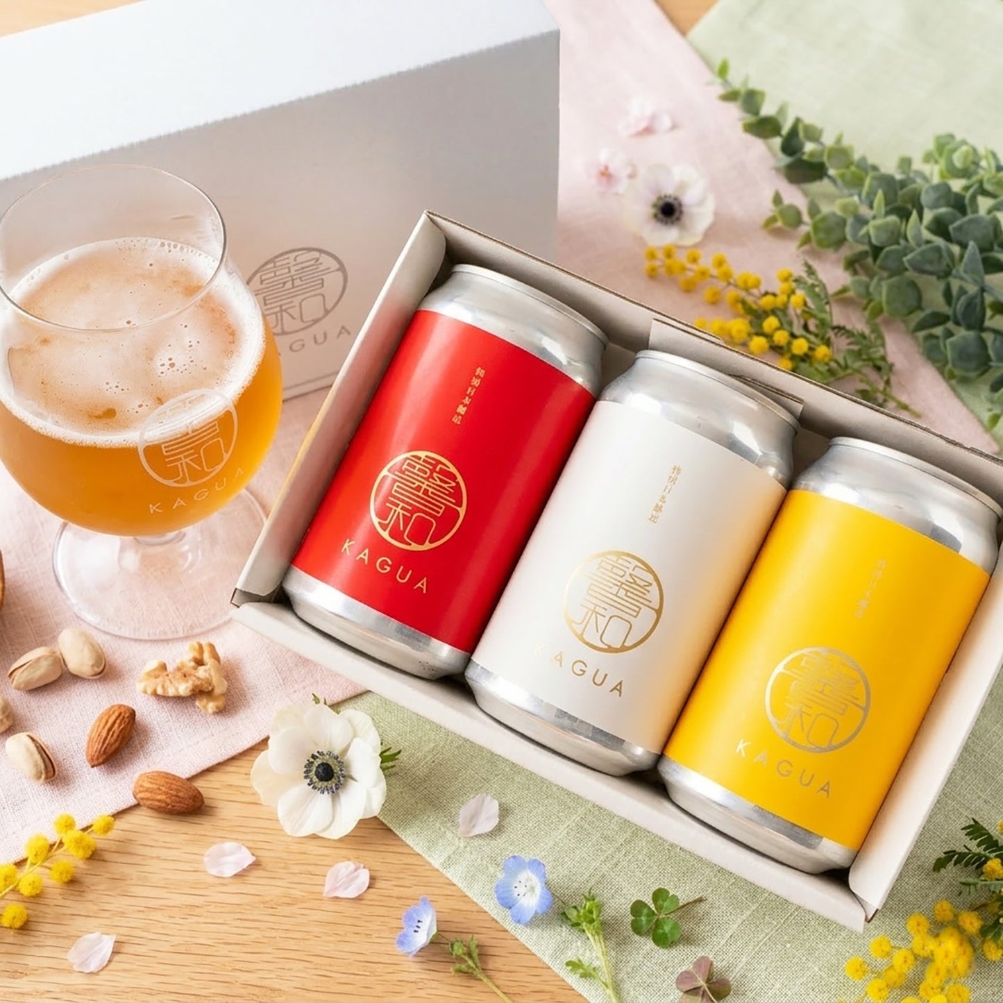 KAGUA Blanc/Rouge Special Japanese Brewed 2-Piece Set